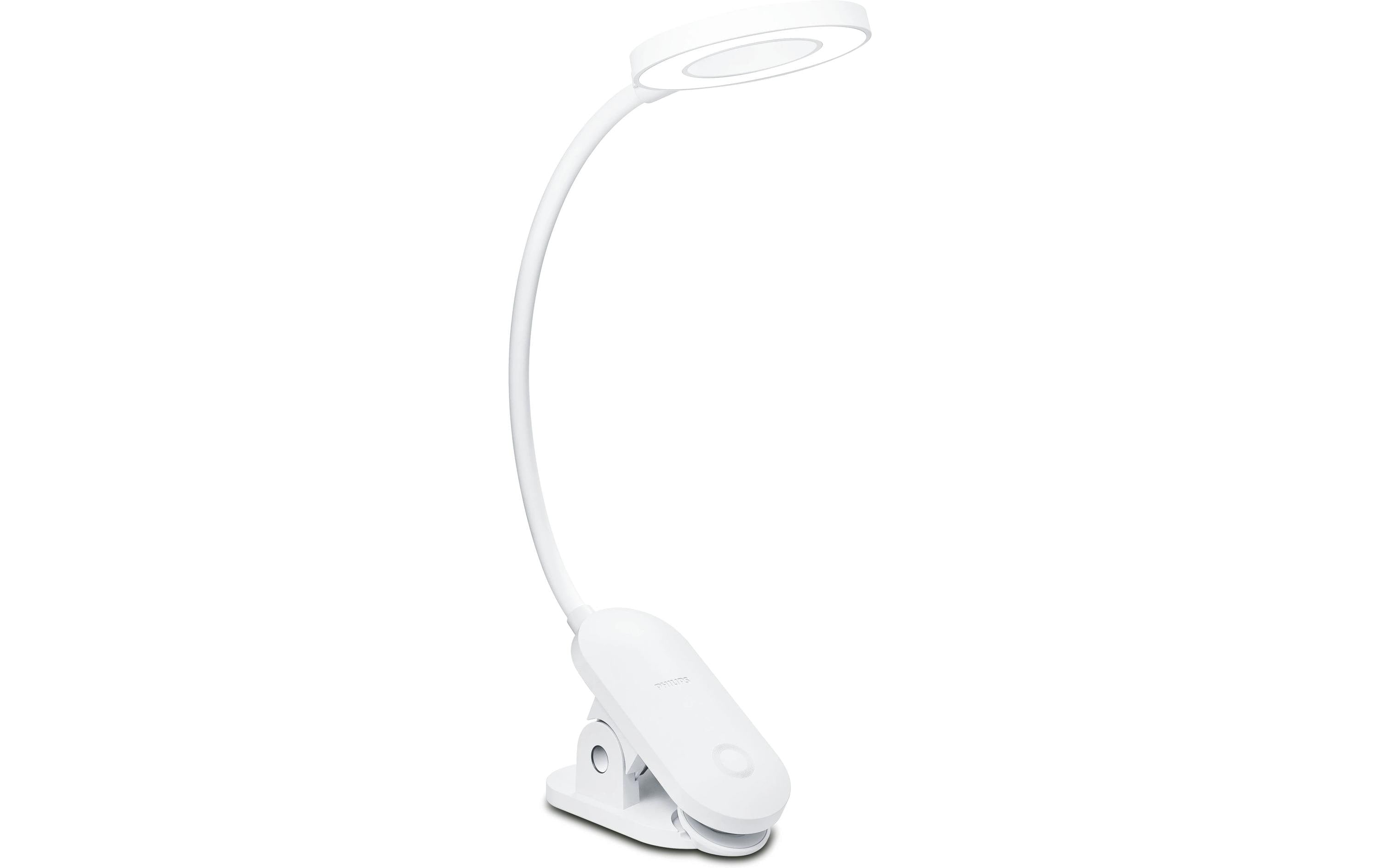 Philips  Forys Clip Tischleuchte 5W 40K W USB