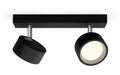 Philips  Bracia Spotleuchte 2x5.5W 2700K schwarz