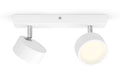 Philips  Bracia Spotleuchte 2x5.5W 2700K weiss