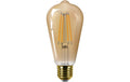 Philips Leuchtmittel LEDclassic Lampe Gold, E27,  warmweiss 1800 Kelvin