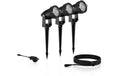 Philips  Niedervolt Caper Spots CH 3er Set 3x1.5W, 24V, 2700 K, schwarz
