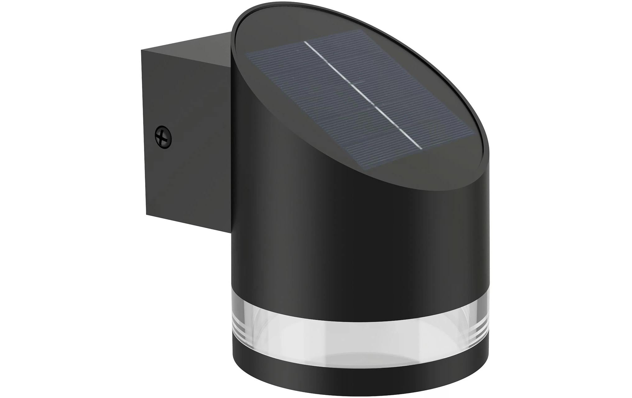 Philips  Solar Fyve Wandleuchte 1.5W, Tageslichtsensor, 2700K, schwarz