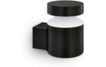 Philips  Laven Wandleuchte up 6W, 2700 Kelvin, schwarz