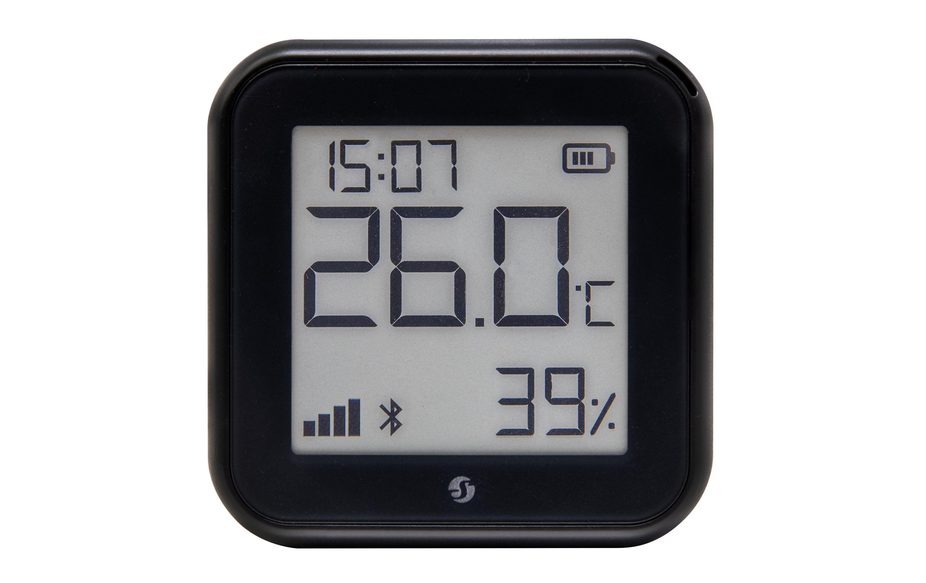 Shelly H&T Gen3, black WLAN Luftfeuchte und Temperatursensor