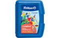 Pelikan Creaplast Knete in blauer Box 14 Stangen farbig sortiert