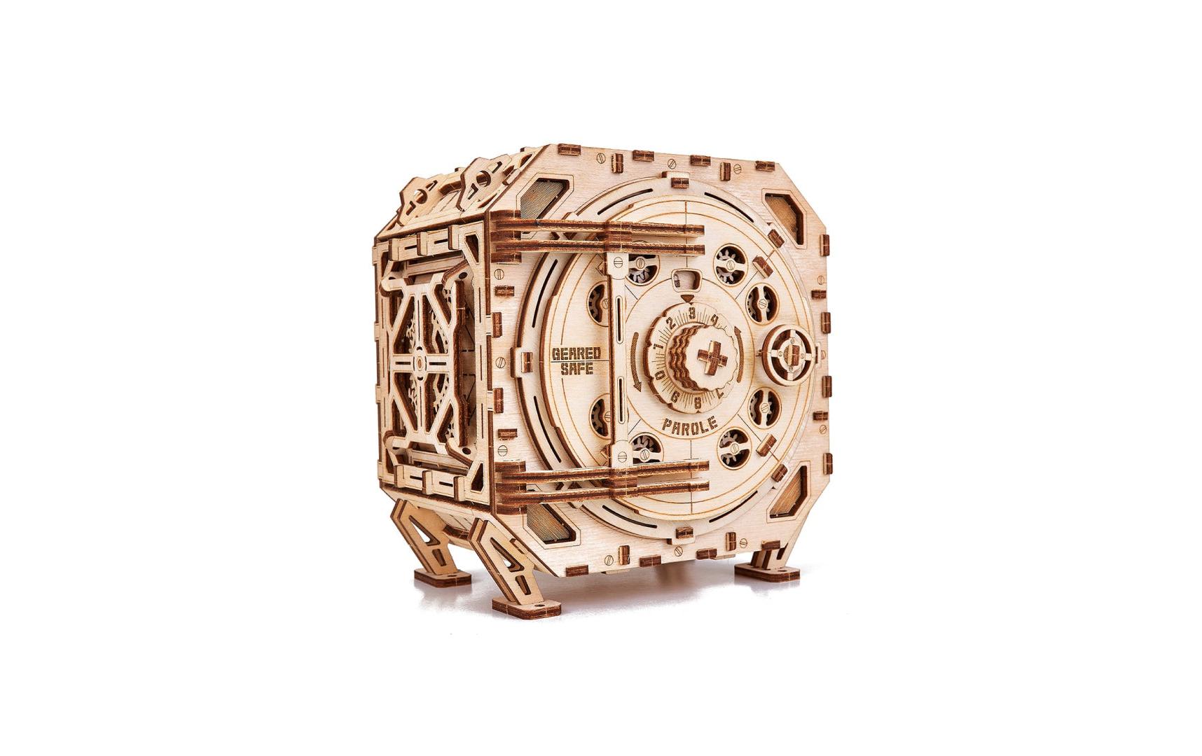WoodTrick Mechanischer Safe WDTK037 Geschenkbox