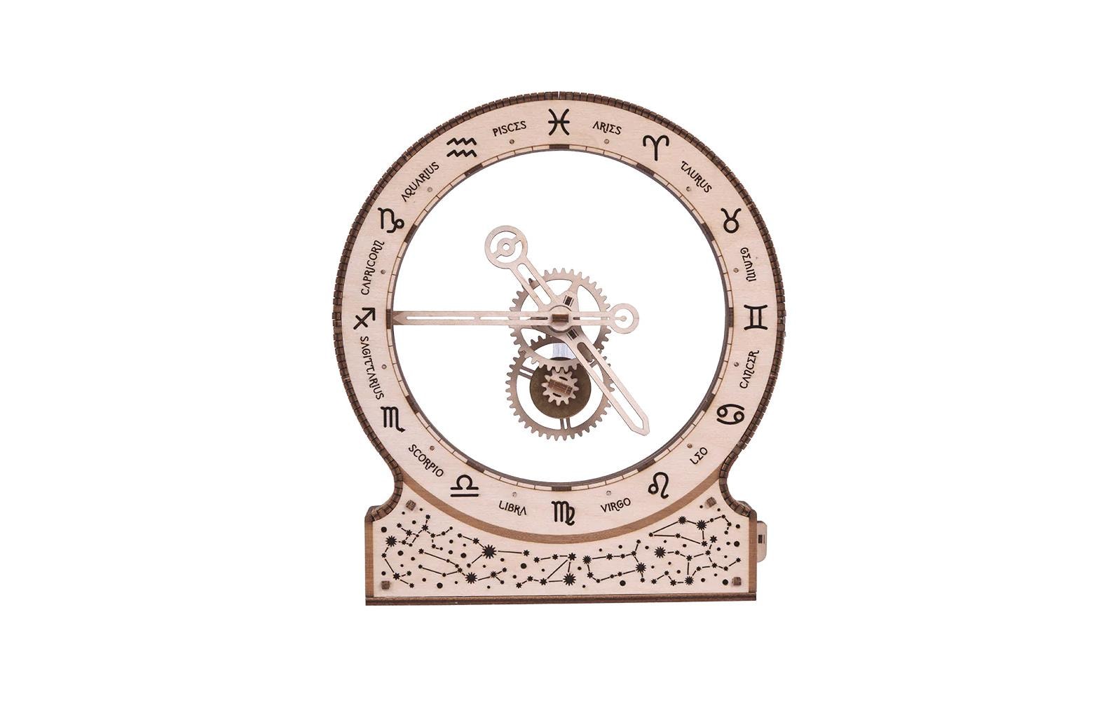 WoodTrick Kinetic Clock: Zodiac  WDTK084 Sternzeichen, elektrisch