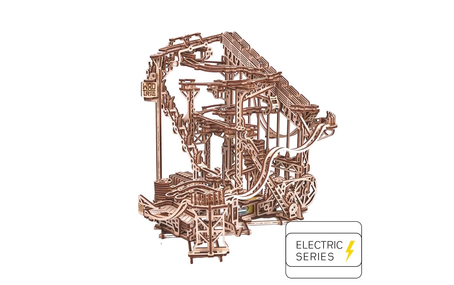 WoodTrick Spiral Kugelbahn WDTK056 elektrisch