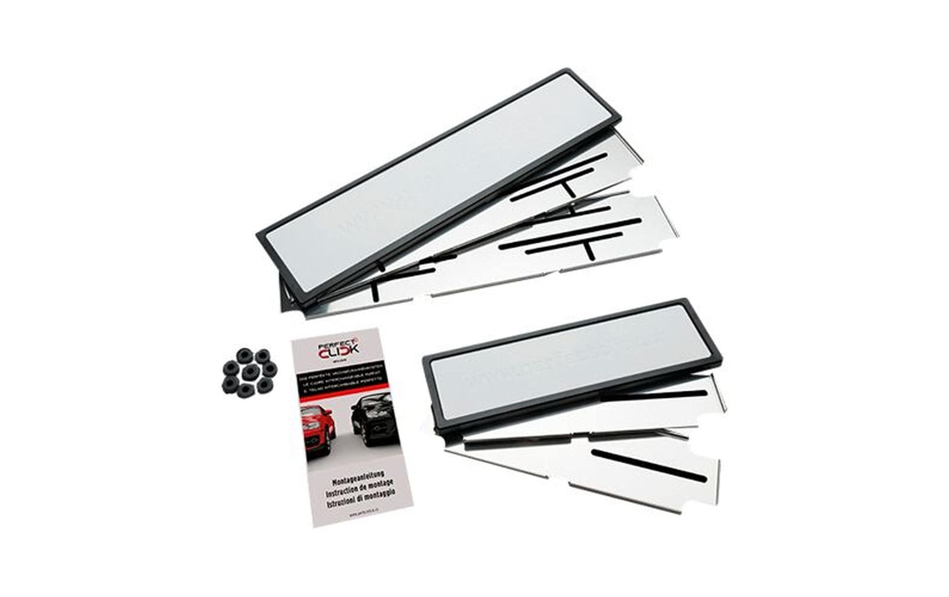 Perfect Click Nummernrahmen-Set 30 × 8 cm/50 × 11 cm
