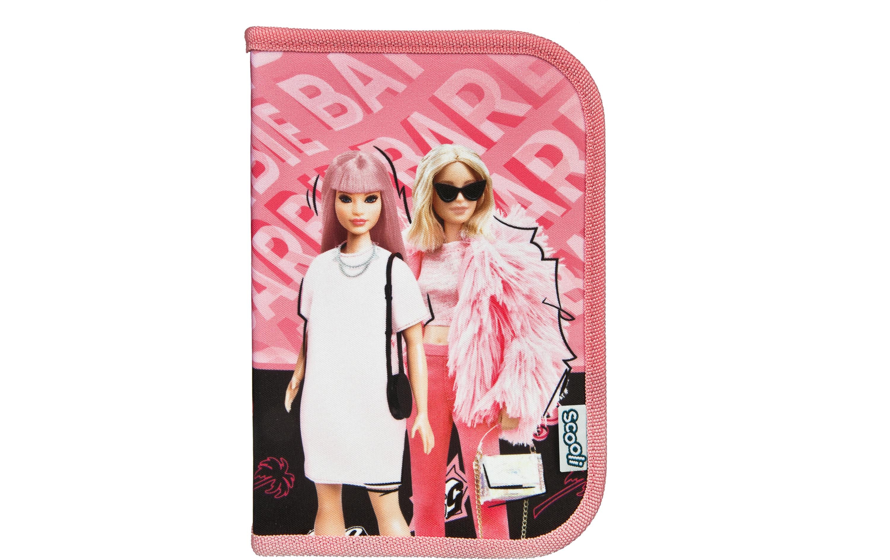 Scooli Schüleretui gefüllt Barbie, Polyester, 14 x 20 cm