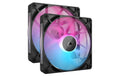 Gehäuselüfter Corsair iCUE RX140 RGB BL 2er 140x140x25mm, PWM, 1700rpm, 10-36 dBA