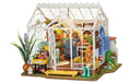 RoboTime Dreamy Garden House Holzbausatz, inklusive LEDs