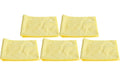 Edi Baur Universal Mikrofasertuch gelb 5er Pack, 40x40 cm, 300 g/m2