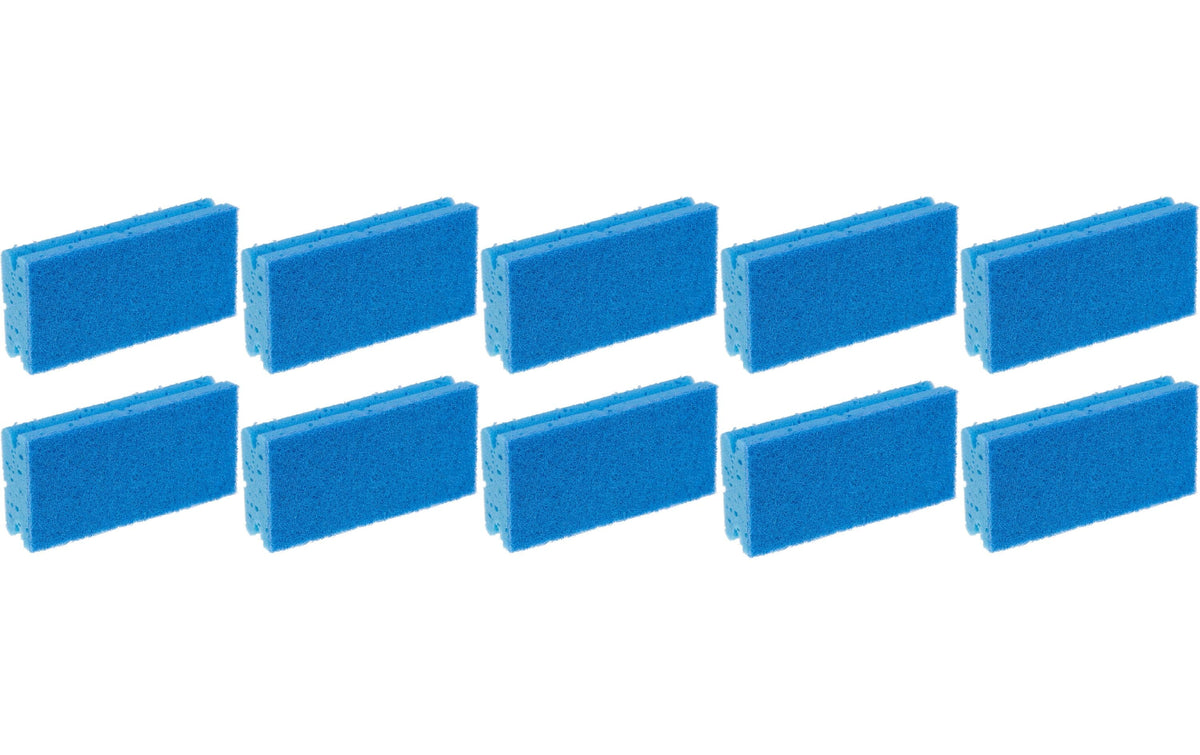 Edi Baur Padschwamm PROFI 10er Pack blau 153x77x48 mm