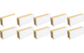 Edi Baur Padschwamm BASIC 10er Pack gelb 153x69x42 mm
