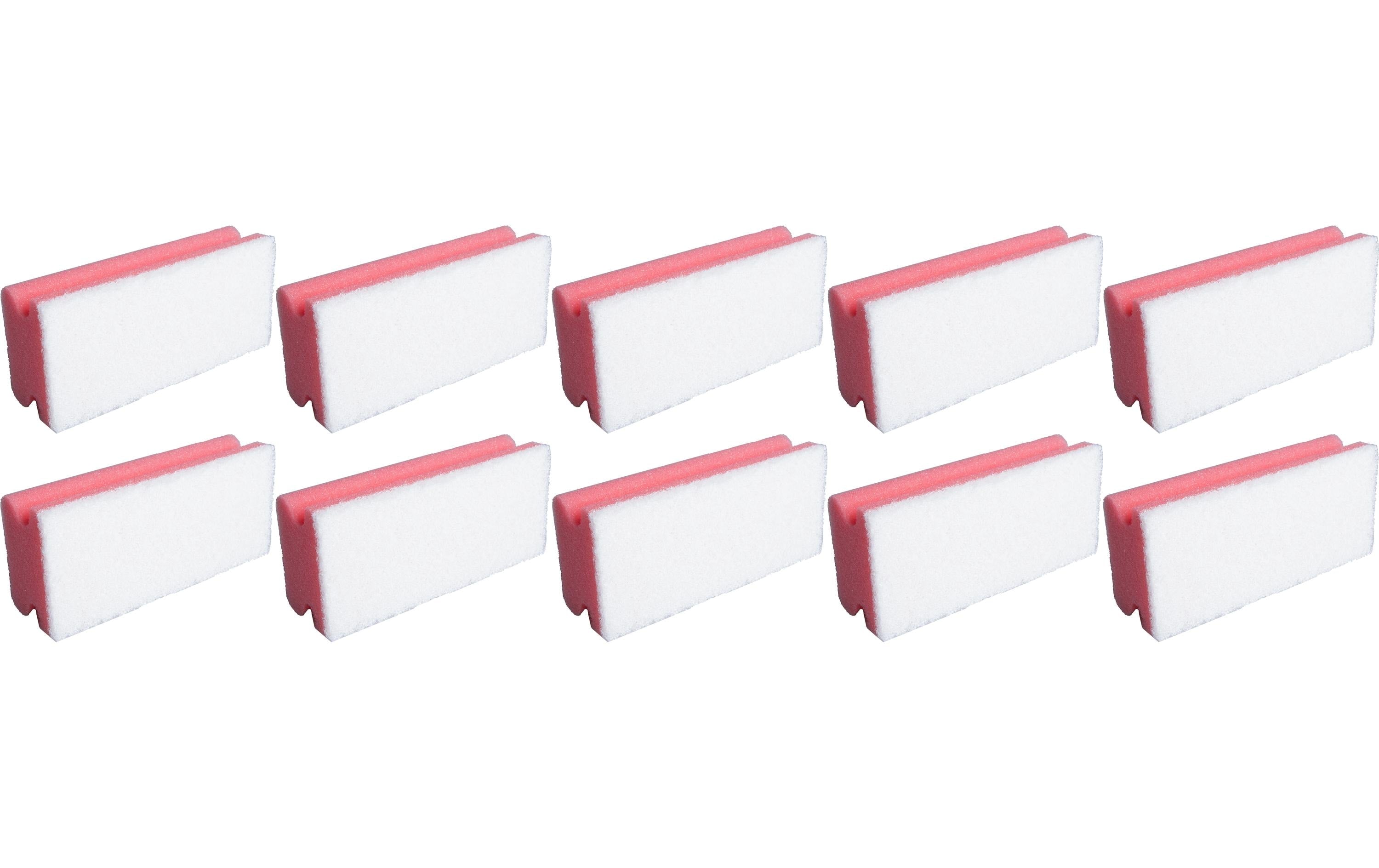 Edi Baur Padschwamm BASIC 10er Pack rot 153x69x42 mm