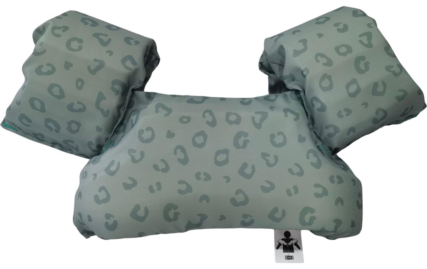 Swim Essentials Schwimmflügel-Gurt 2-6 J. Green Leopard