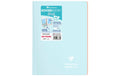 Clairefontaine Collegeblock Koverbook Blush A4, 80 Blatt, liniert, Blau