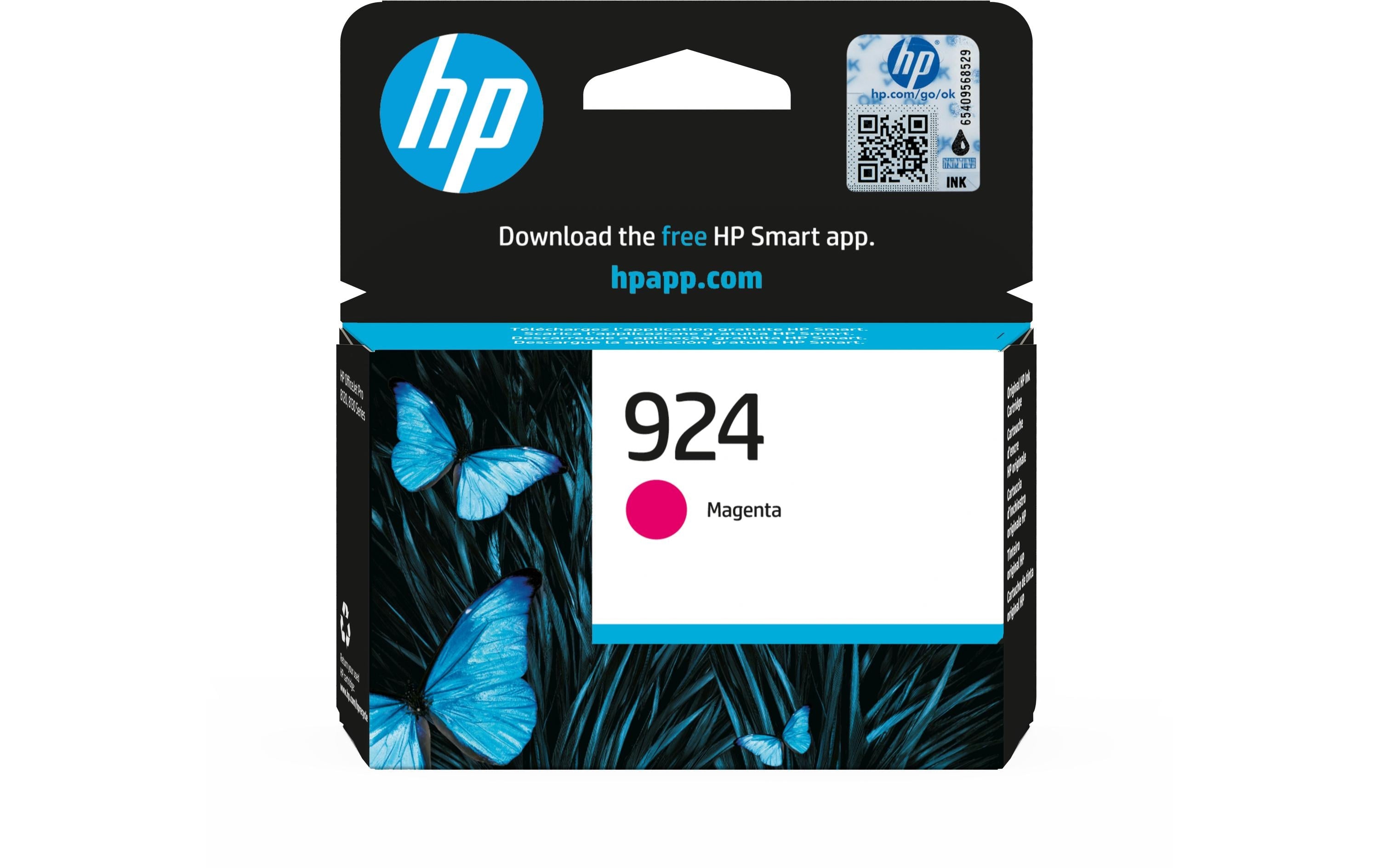 HP Tinte Nr. 924 - Magenta (4K0U4NE) Seitenkapazität ~ 400 Seiten