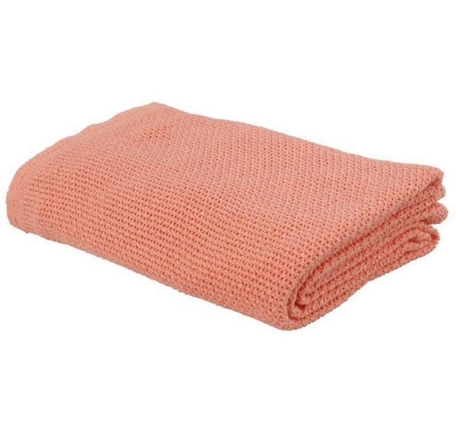 Eskimo Decke Summer Dream,Salmon,150x210cm 100%Baumwolle, waschbar 60 Grad