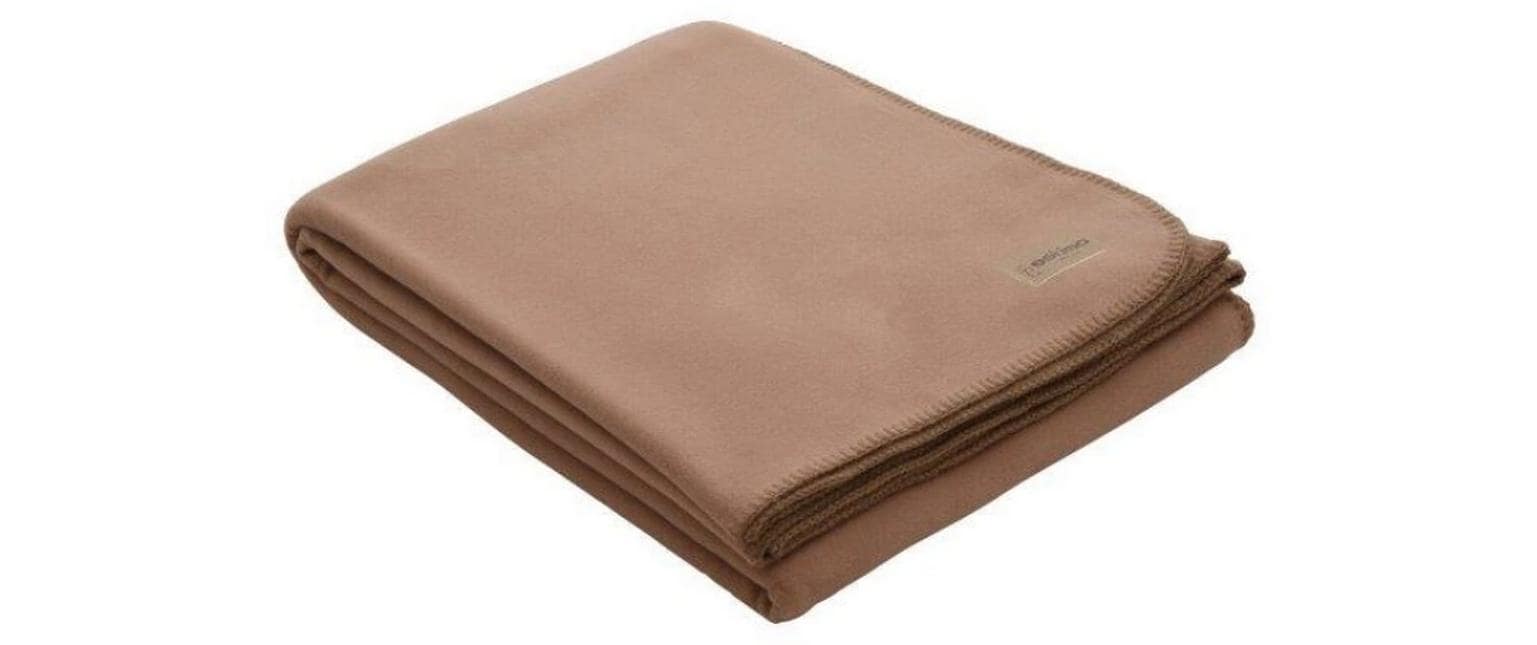 Eskimo Decke Edelvelours,Cappucino,150x200 cm, 60%Polyester,40%Viskose,waschbar 30Grad