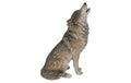 Vivid Arts Wolf sitzend Polyresin, 40 cm