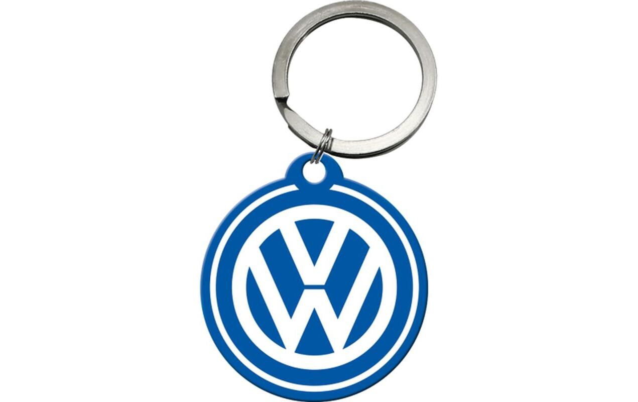 Nostalgic Art Schlüssenanhänger VW Rund, Metall, D: 4 cm