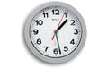 MAUL Wanduhr MAULstep 20RC Silber, inkl. 1 Batterie 1.5 V (AA)