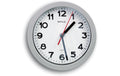 MAUL Wanduhr MAULstep 20 Silber, inkl. 1 Batterie 1.5 V (AA)