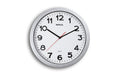 MAUL Wanduhr MAULstep 35 Silber, inkl. 1 Batterie 1.5 V (AA)