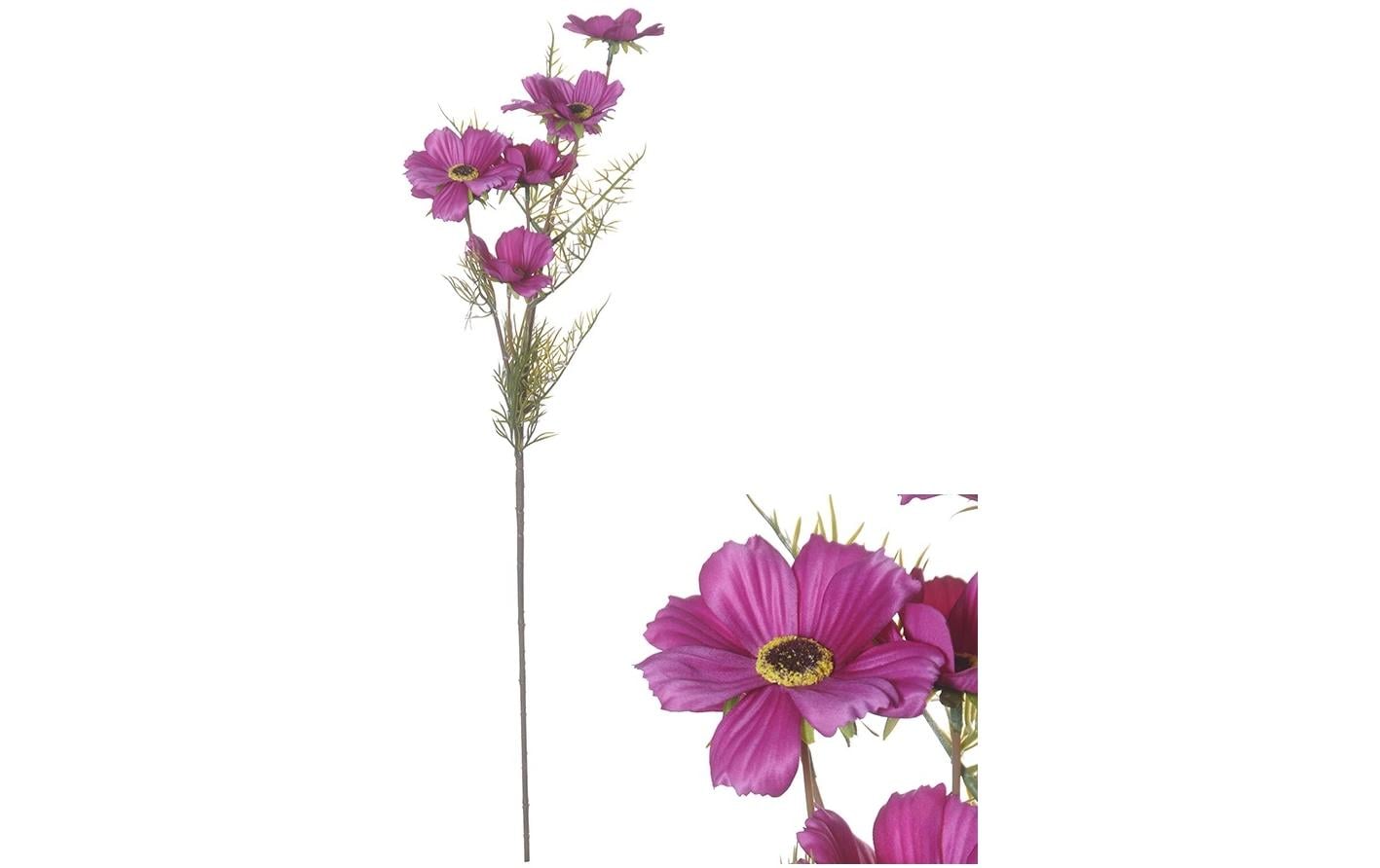 Chalet Kunstblume Cosmos 72 cm 1 Stück, 72 cm, Lavendel
