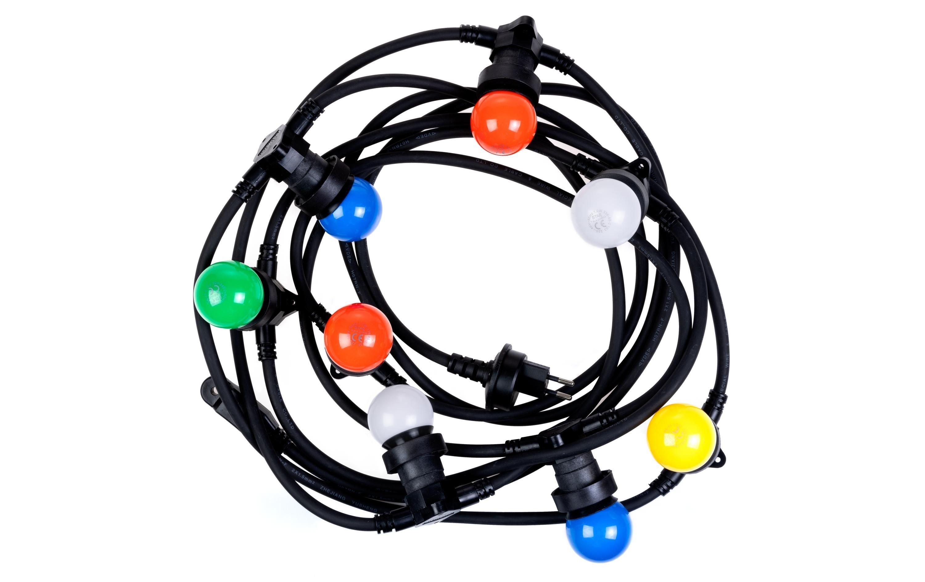 Schönenberger LED Lichterkette, 10m IP44/55, Multicolor, 10 Leds, 1000cm