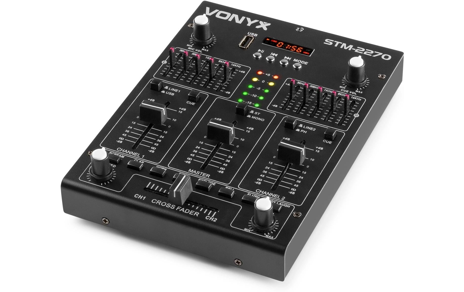 Vonyx STM2270 4-Kanal DJ-Mischpult