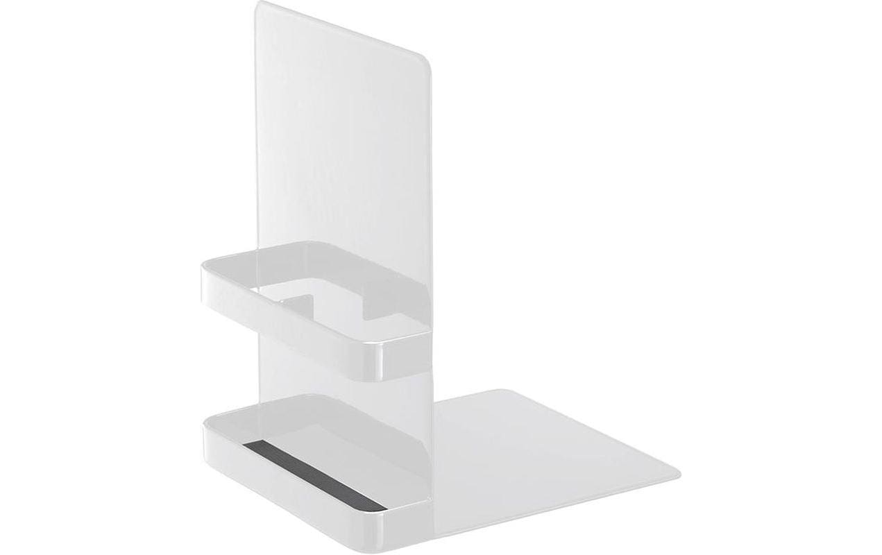 Yamazaki Buchstützenset TOWER weiss, Metall