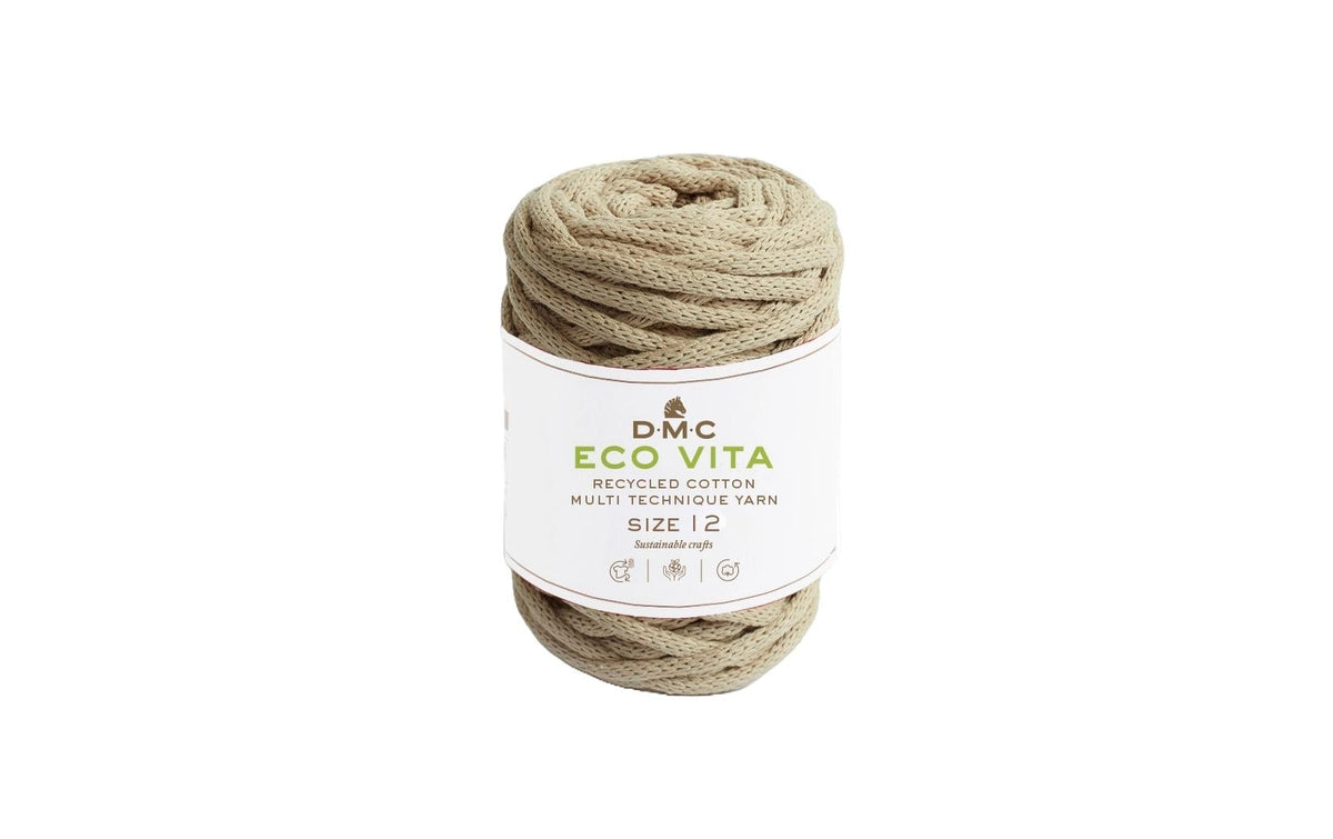 DMC Nova Vita Baumwollgarn beige 250 g, 55 m, 80 % CO, 20% PES