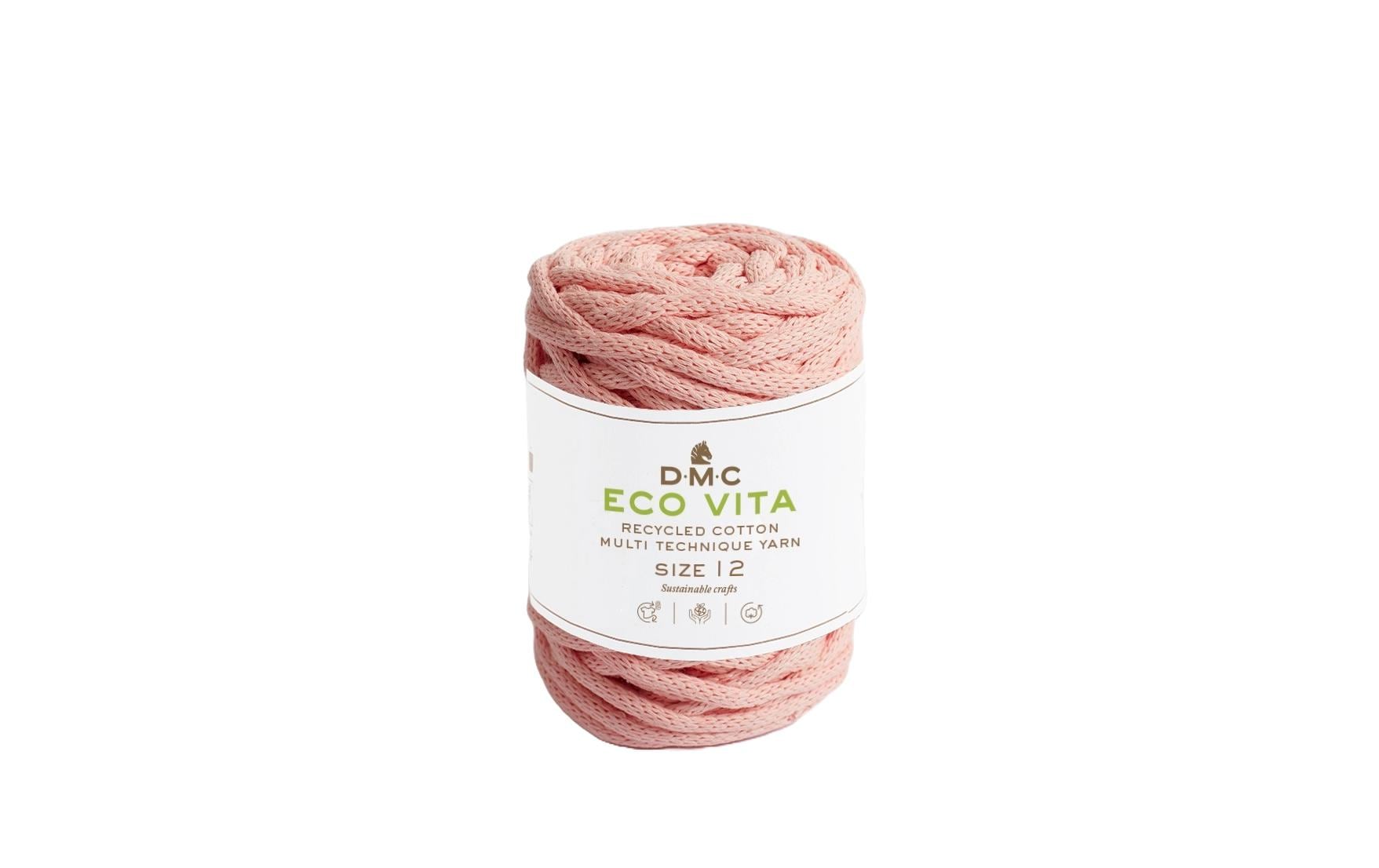 DMC Nova Vita Baumwollgarn lachs 250 g, 55 m, 80 % CO, 20% PES