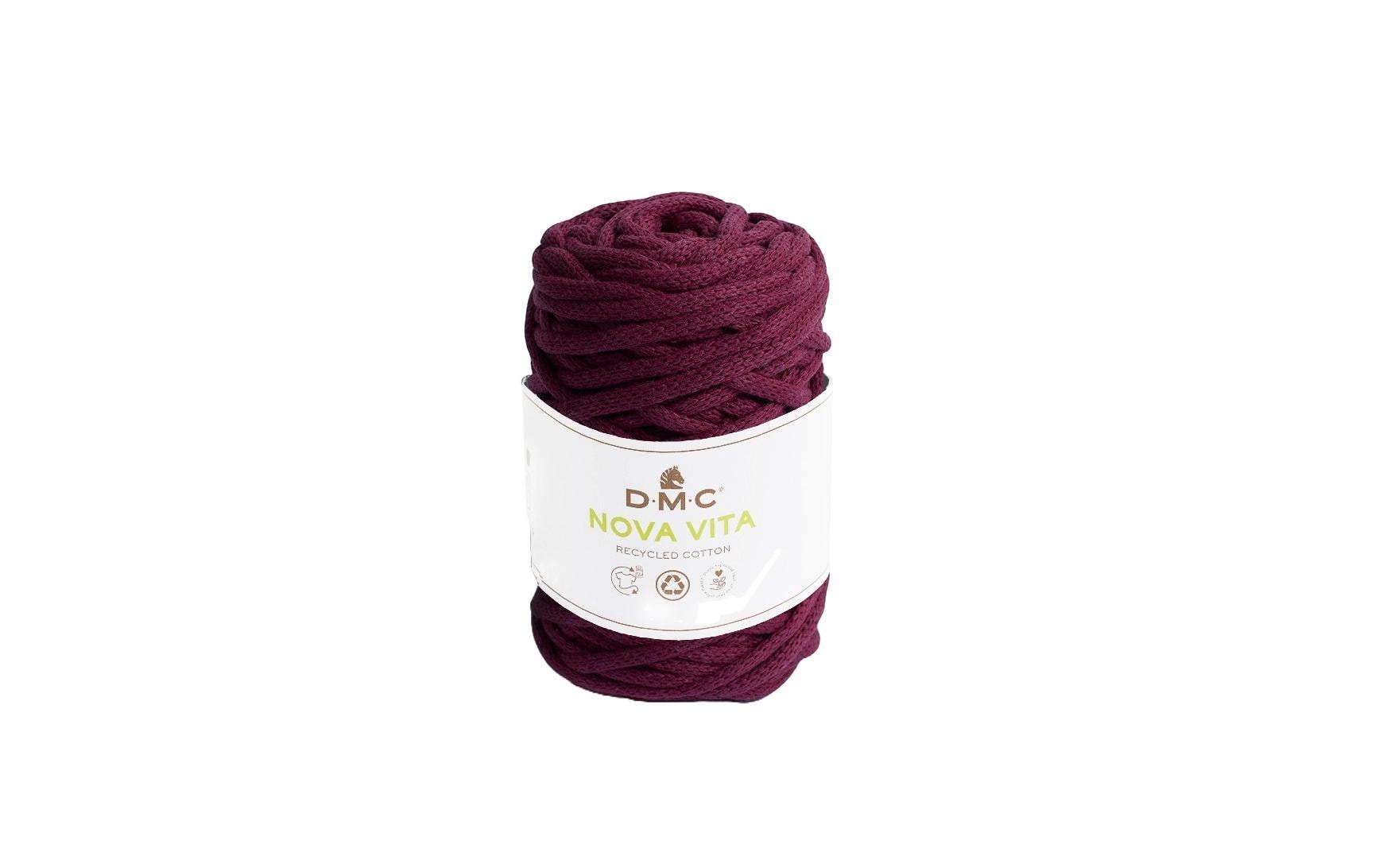 DMC Nova Vita Baumwollgarn violett 250 g, 55 m, 80 % CO, 20% PES