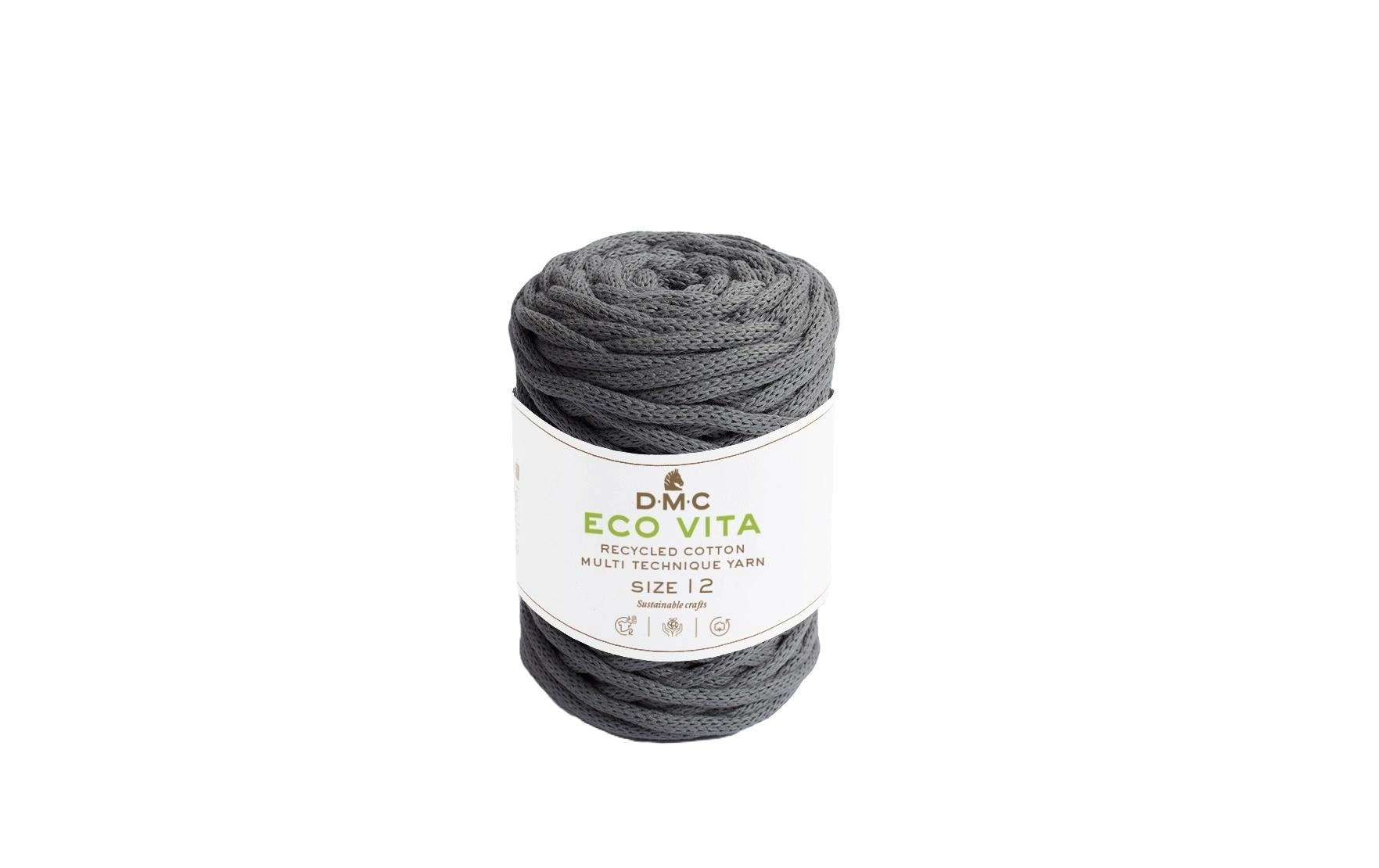 DMC Nova Vita Baumwollgarn grau 250 g, 55 m, 80 % CO, 20% PES