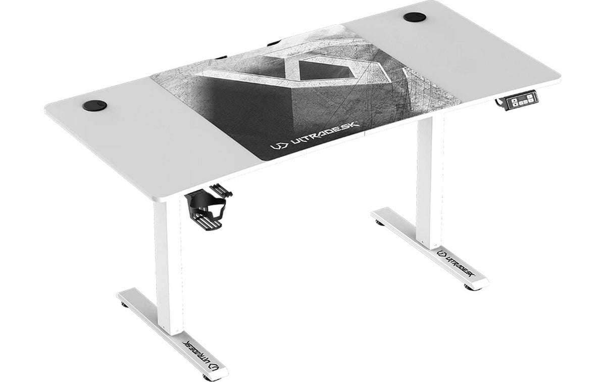 Ultradesk Gaming Tisch Level V2 Weiss