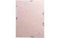 Exacompta Sammelmappe A4 Skandi 400 g/m²,3 Klappen, Hellrosa