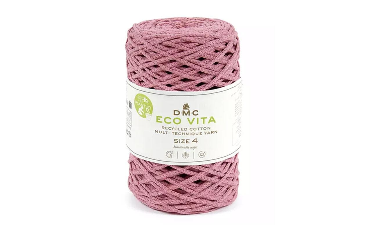 DMC Nova Vita 4 Baumwollgarn 2 mm Marsala 250 g, 200 m, 80% CO, 20% PES