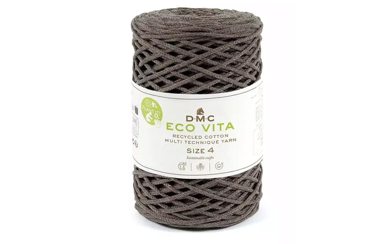 DMC Nova Vita 4 Baumwollgarn 2 mm Marron 250 g, 200 m, 80% CO, 20% PES