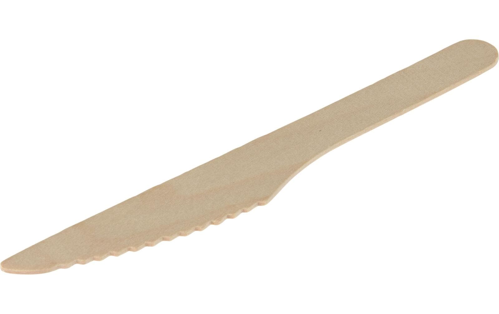 FURBER Einweg-Messer 40 Stück 16.5cm, Holz
