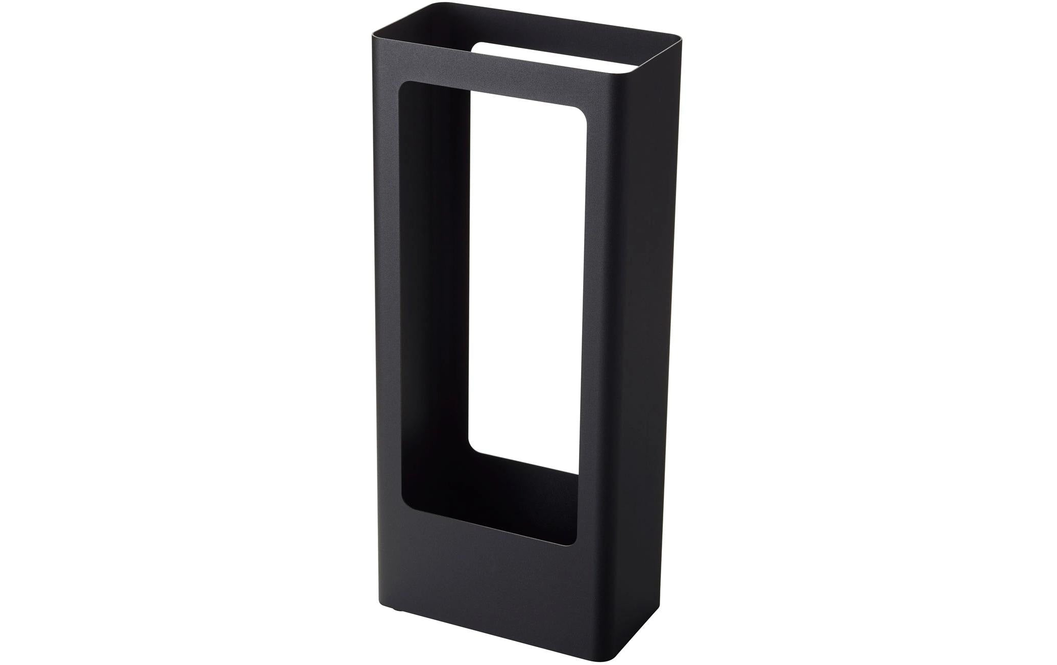 Yamazaki Schirmständer TOWER schwarz, H: 50 cm, Metall