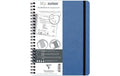 Clairefontaine Notizbuch AgeBag A5 Scribble 60Blatt, dotted, blau