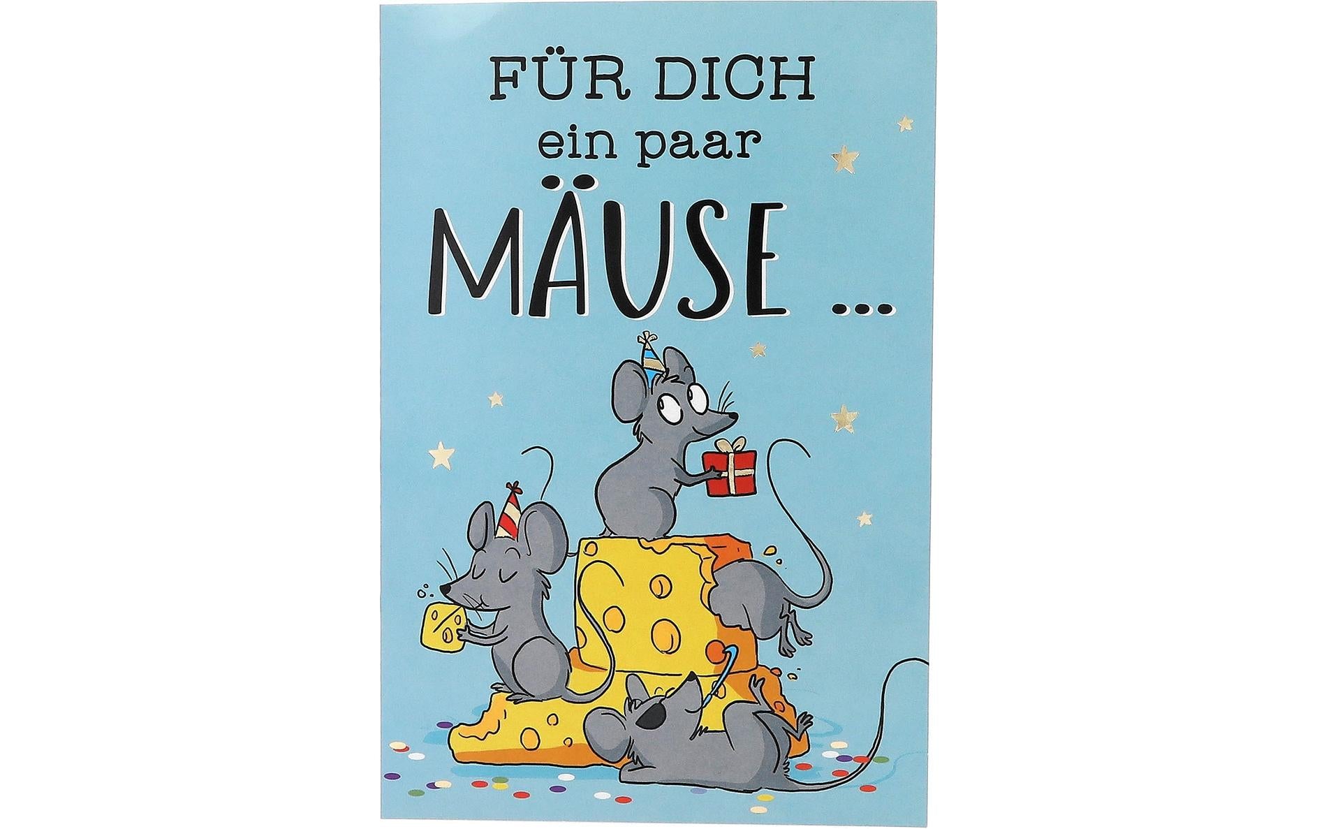 Depesche Musikkarten JumpOut Maus Für dich ein paar Mäuse...
