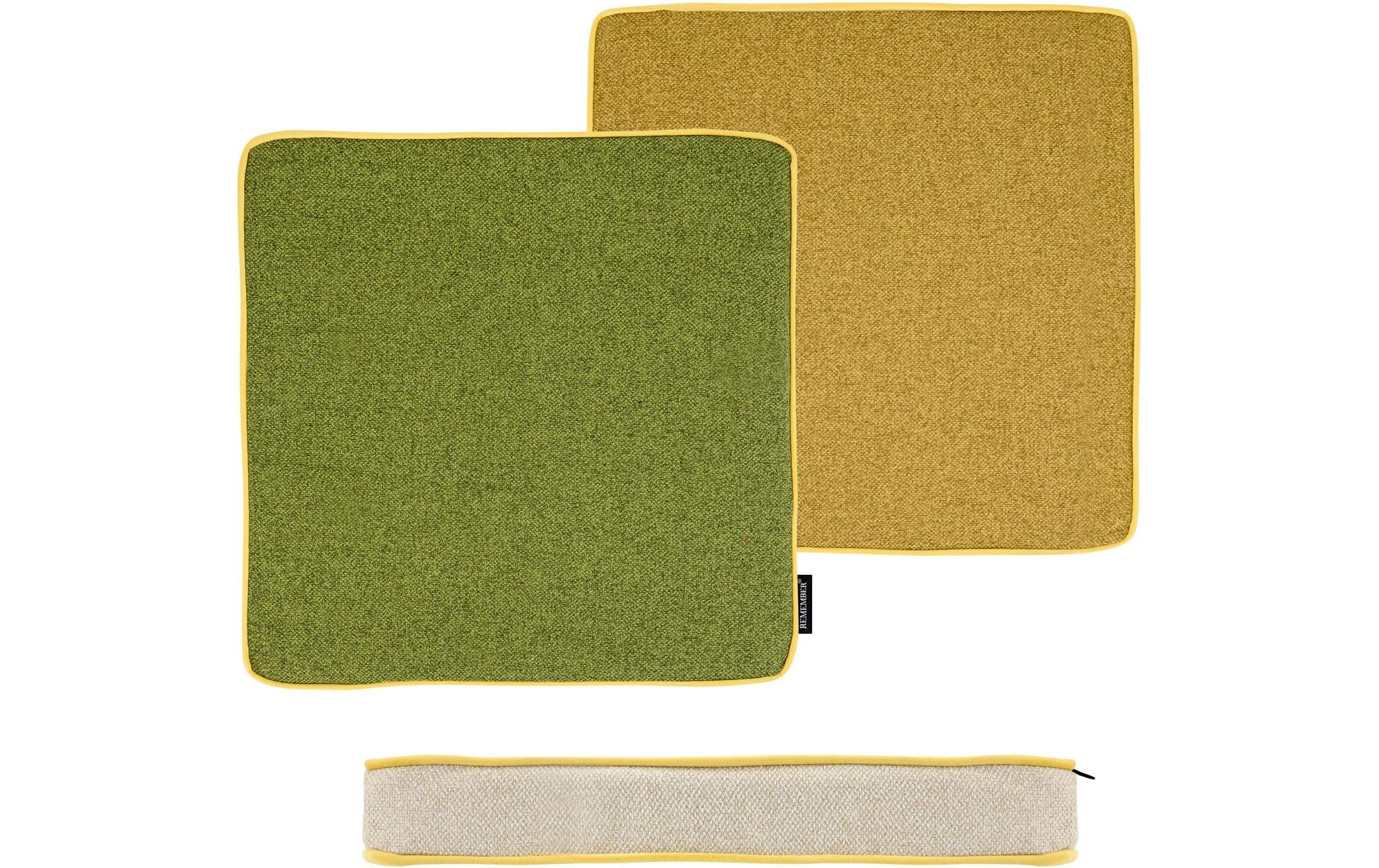 Remember Sitzkissen Wasabi 40 x 40 cm, Polyester