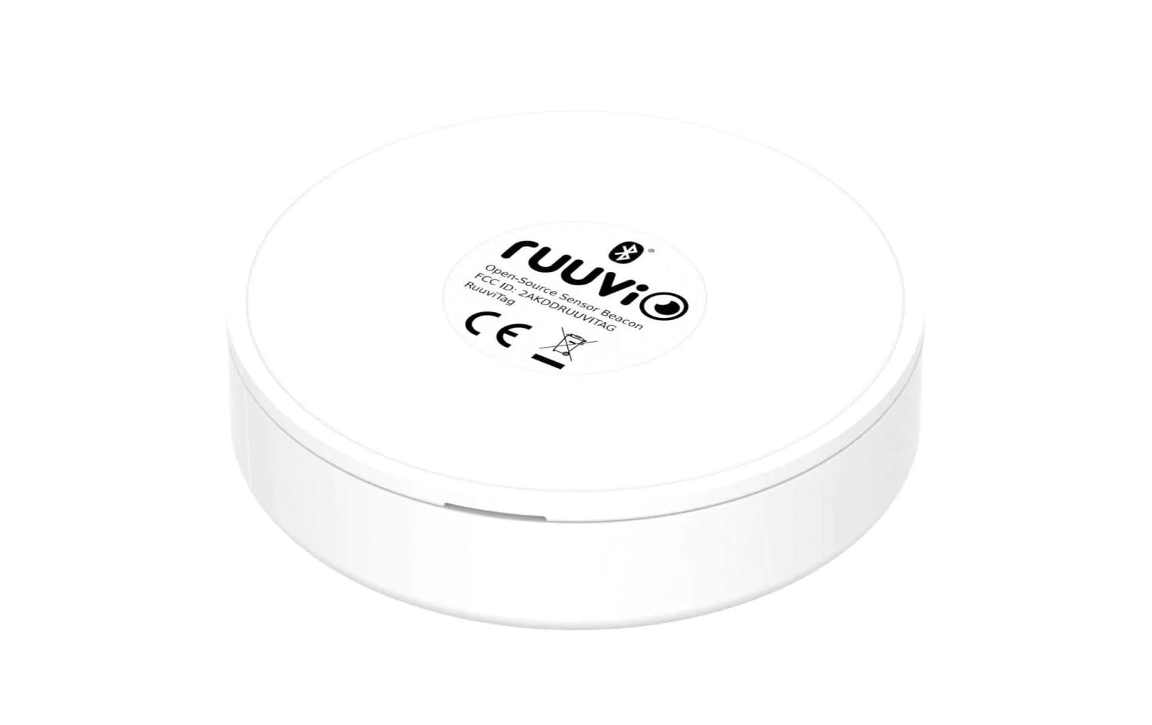 RuuviTag Bluetooth Umwelt Sensor 4 in 1 Temperatur,Feuchtigkeit,Luftdruck,Bewegung