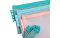Exacompta Meshbag EVA Chromaline A6, 3 Stüc Pastell, Farben assortiert