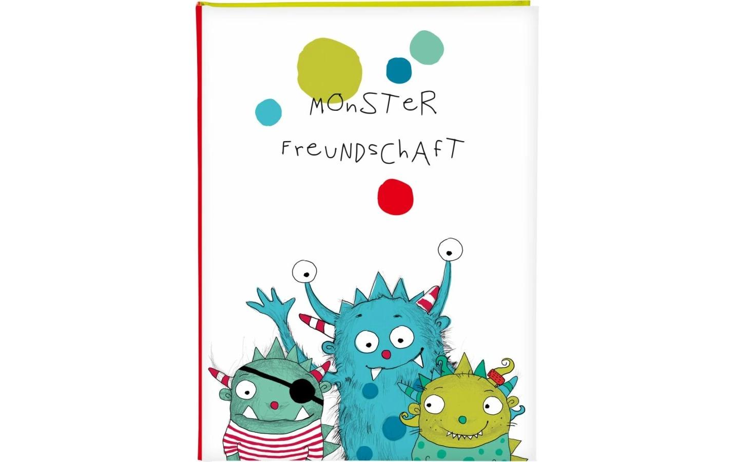 Goldbuch Freundebuch Monster 1 Stück, Grösse: A5, 88 Seiten Illustriert